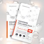 DERMARSSANCE Highprime Collagen Film Forehead and Neck Dissolving Marine Collagen Patch Korean Anti-Aging _ Made in KOREA